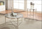 Helge Coffee Table, Chrome & Clear Glass